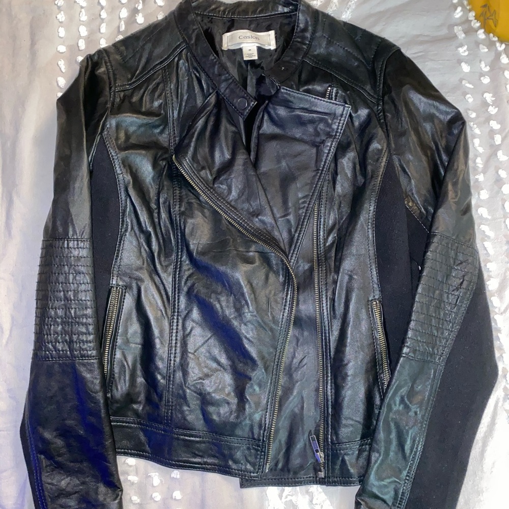 100% genuine leather jacket